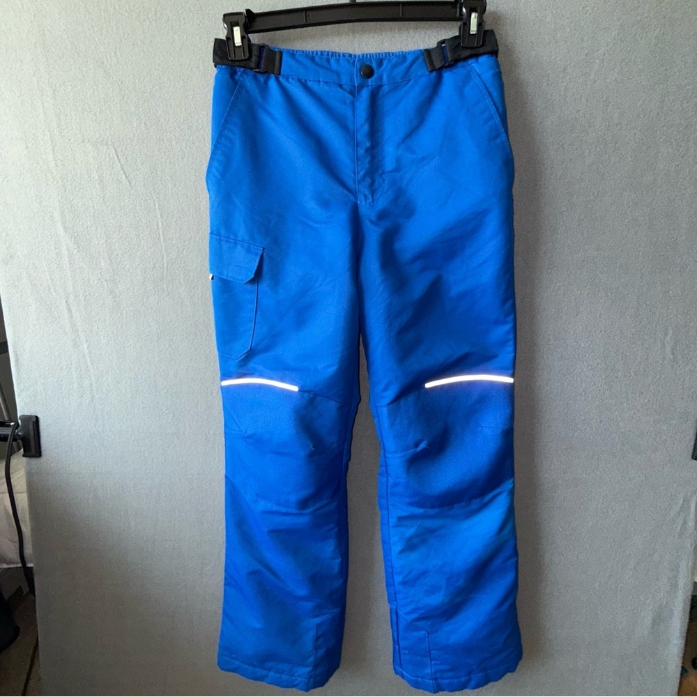 SWISS-TECH Blue Snow pants Big Kids size XL 14/16 adjustable elastic waist